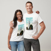 Sir Christopher Wren Tower Uitzicht T-shirt (Unisex)