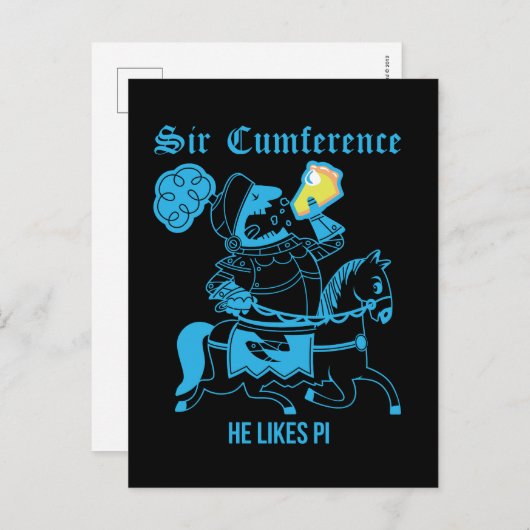 Sir Cumference... Briefkaart (Voorkant / Achterkant)