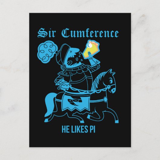 Sir Cumference... Briefkaart (Voorkant)