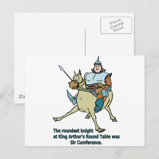 Sir Cumference Briefkaart (Voorkant / Achterkant)