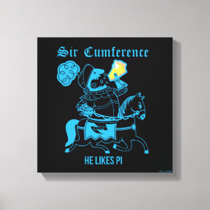 Sir Cumference... Canvas Afdruk