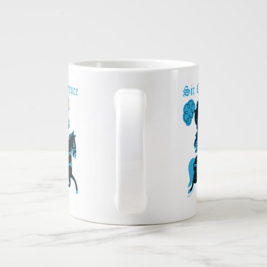 Sir Cumference... Grote Koffiekop (Achterkant)