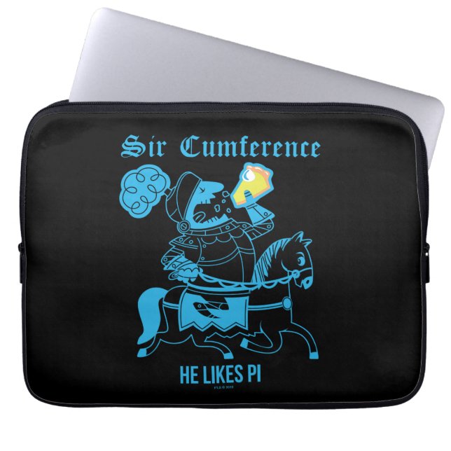 Sir Cumference... Laptop Sleeve (Voorkant)