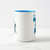 Sir Cumference... Tweekleurige Koffiemok (Center)