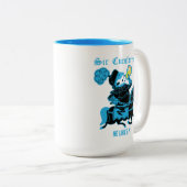 Sir Cumference... Tweekleurige Koffiemok (Voorkant rechts)