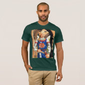 Sir Dinadan: De ridder zonder angst T-shirt (Voorkant volledig)