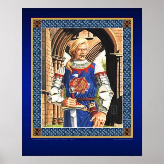 Sir Dinadan print (Voorkant)