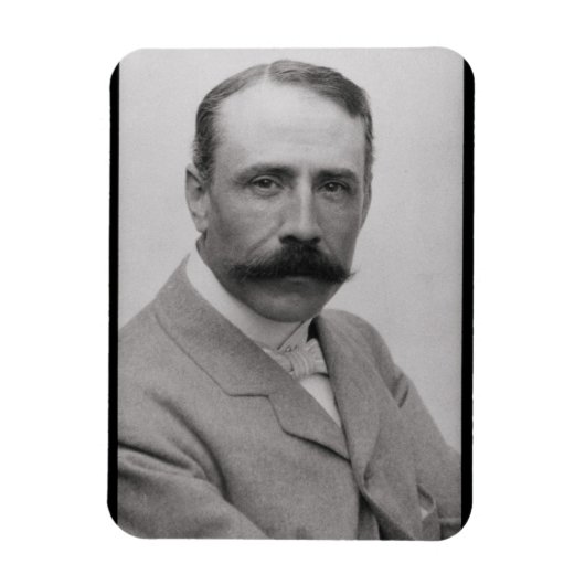 Sir Edward Elgar (1857-1934) (foto) Magneet (Verticaal)