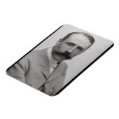 Sir Edward Elgar (1857-1934) (foto) Magneet (Linkerzijde)