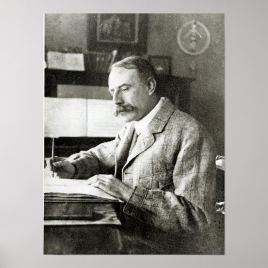 Sir Edward Elgar Poster (Voorkant)