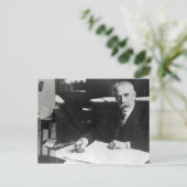 Sir Edward Elgar werkt aan één orkest Briefkaart (Staand voorkant)