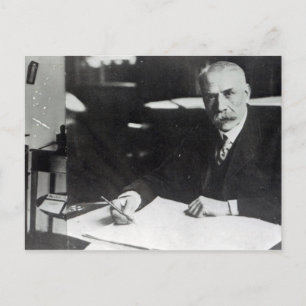 Sir Edward Elgar werkt aan één orkest Briefkaart