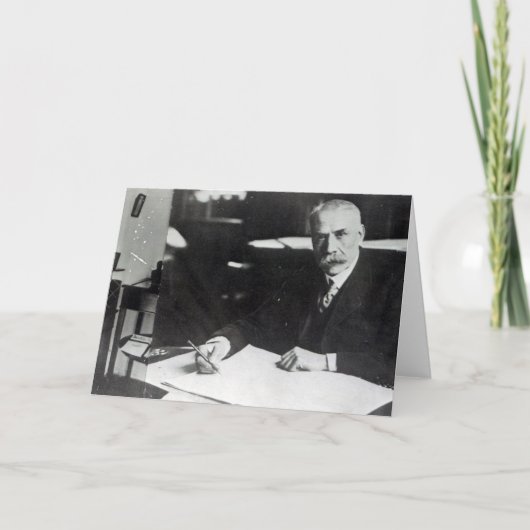 Sir Edward Elgar werkt aan één orkest Kaart (Voorkant)