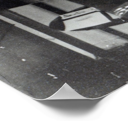 Sir Edward Elgar werkt aan één orkest Poster (Hoek)