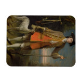 Sir Edward Hales, 1744 (olie op doek) Magneet (Horizontaal)