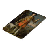 Sir Edward Hales, 1744 (olie op doek) Magneet (Linkerzijde)