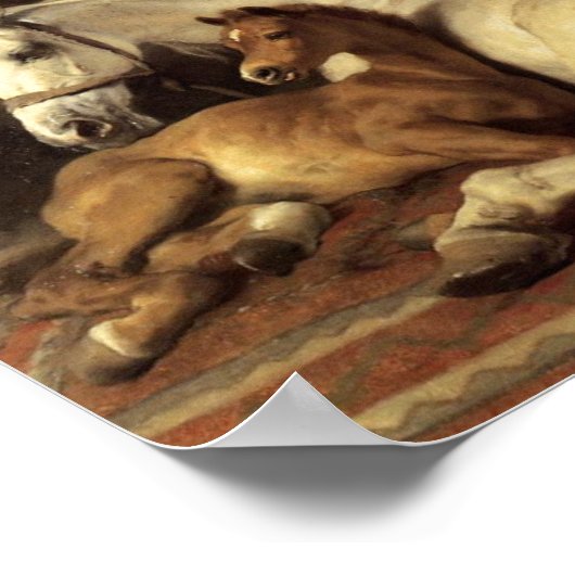Sir Edwin Henry Landseer | Arabische tenten Poster (Hoek)