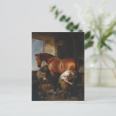 Sir Edwin Henry Landseer | Zhoeden Briefkaart (Staand voorkant)