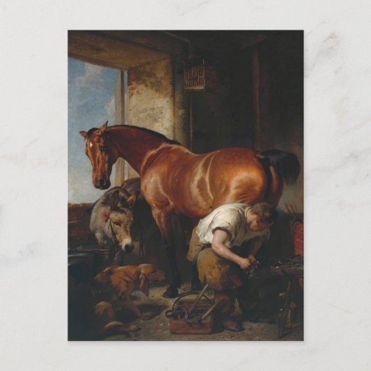Sir Edwin Henry Landseer | Zhoeden Briefkaart (Voorkant)