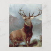 Sir Edwin Landseer | Monarch van de Glen, 1851 Briefkaart (Voorkant)
