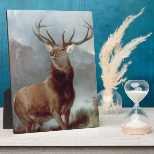 Sir Edwin Landseer | Monarch van de Glen, 1851 Fotoplaat (Zijkant)