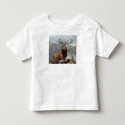 Sir Edwin Landseer | Monarch van de Glen, 1851 Kinder Shirts (Voorkant)