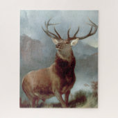Sir Edwin Landseer | Monarch van de Glen, 1851 Legpuzzel (Verticaal)