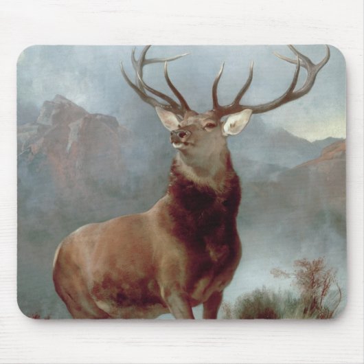 Sir Edwin Landseer | Monarch van de Glen, 1851 Muismat (Voorkant)