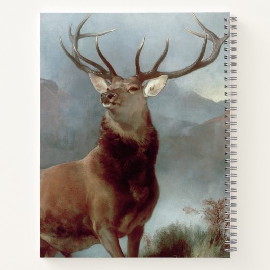Sir Edwin Landseer | Monarch van de Glen, 1851 Notitieboek (Achterkant)