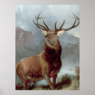 Sir Edwin Landseer   Monarch van de Glen, 1851 Poster