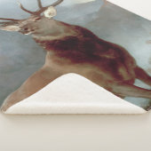 Sir Edwin Landseer | Monarch van de Glen, 1851 Sherpa Deken (3/4)