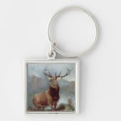 Sir Edwin Landseer | Monarch van de Glen, 1851 Sleutelhanger (Voorkant)