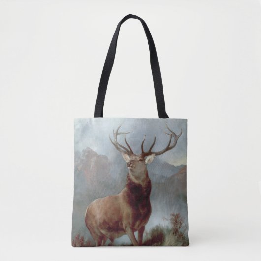Sir Edwin Landseer | Monarch van de Glen, 1851 Tote Bag (Voorkant)