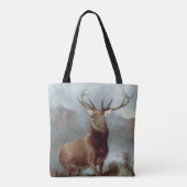 Sir Edwin Landseer | Monarch van de Glen, 1851 Tote Bag (Achterkant)