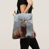 Sir Edwin Landseer | Monarch van de Glen, 1851 Tote Bag (Dichtbij)