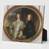 Sir Endymion Porter (1587-1649) en Artiest, c. Fotoplaat (Zijkant)