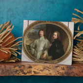 Sir Endymion Porter (1587-1649) en Artiest, c. Fotoplaat (Zijkant)