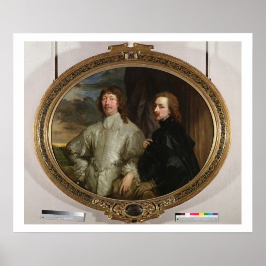 Sir Endymion Porter (1587-1649) en Artiest, c. Poster (Voorkant)