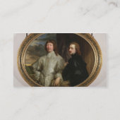 Sir Endymion Porter (1587-1649) en Artiest, c. Visitekaartje (Achterkant)