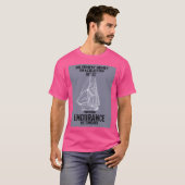 Sir Ernest Shackleton - Door middel van uithouding T-shirt (Voorkant volledig)