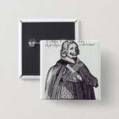 Sir Felim O'Neill van Kinard Vierkante Button 5,1 Cm (Voorkant /achterkant)