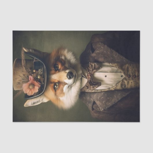 Sir Foxy1 Tissuepapier (Voorkant)