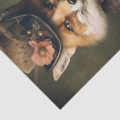 Sir Foxy1 Tissuepapier (Detail)