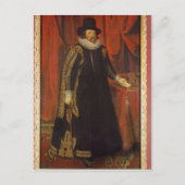 Sir Francis Bacon, burggraaf van St. Albans Briefkaart (Voorkant)