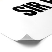 Sir Francis Bacon leest naar Weigh en overweegt Poster (Hoek)