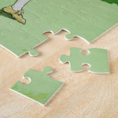 Sir Francis Drake (1540/3-96) die bowls speelt, va Legpuzzel (Zijkant)