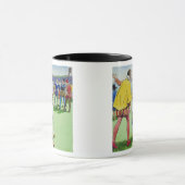 Sir Francis Drake (1540/3-96) die bowls speelt, va Mok (Midden)