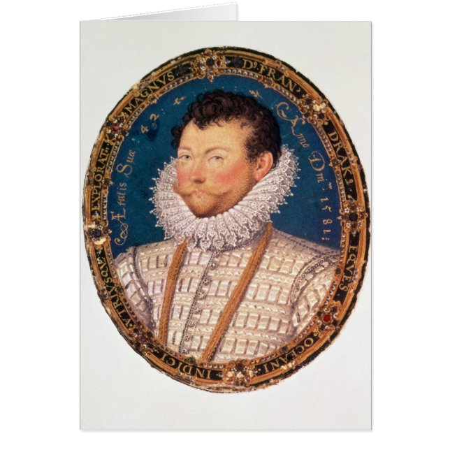 Sir Francis Drake, 1581 (Voorkant)