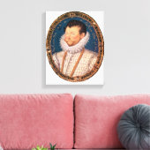 Sir Francis Drake, 1581 Canvas Afdruk (Insitu (Woonkamer))