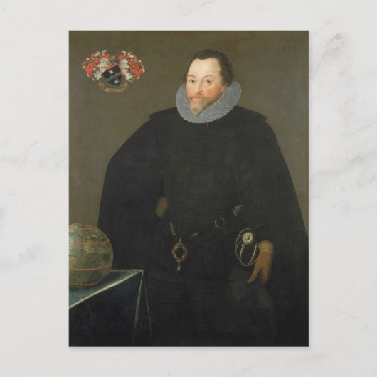 Sir Francis Drake Briefkaart (Voorkant)